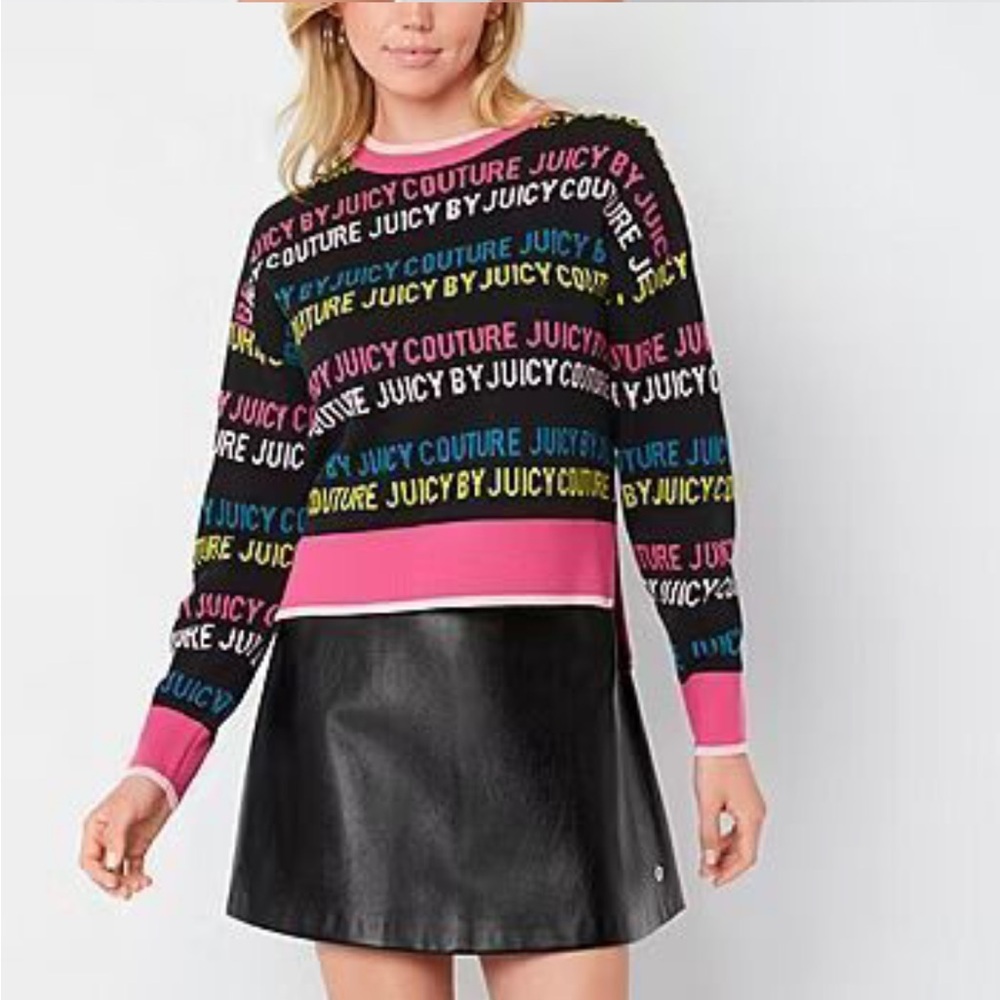 Juicy Couture Multicolor Logo Sweater